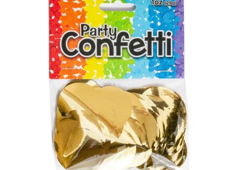 METALLIC CONFETTI - GOLD For Sale