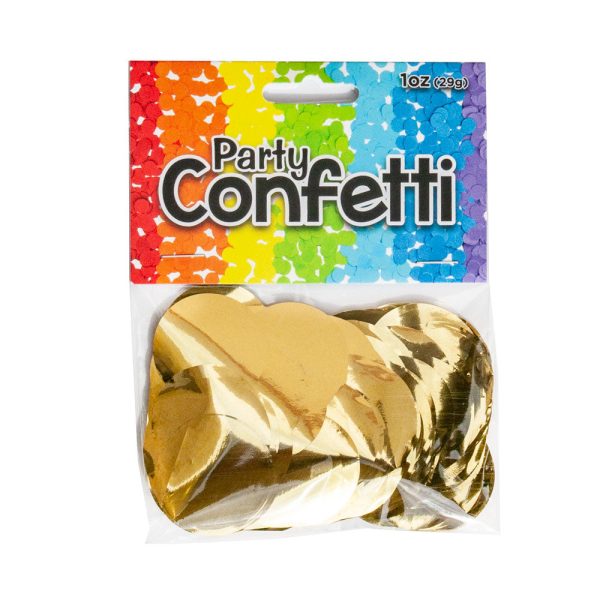 METALLIC CONFETTI - GOLD For Sale