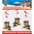 PAW PATROL HANGING SWIRLS (3 PK) Online now