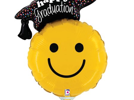 14 inch GRADUATION SMILEY (AIR-FILL ONLY) Online