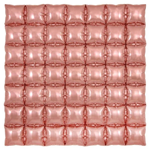 36 inch WAFFLE PANEL - ROSE GOLD For Cheap