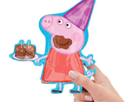 12 inch PEPPA PIG CAKE MINI SHAPE (AIR-FILL ONLY) Online now