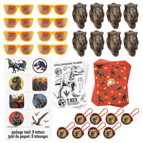 JURASSIC WORLD 3 FAVOR PACK (48 PK) Fashion