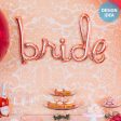 33  BRIDE SCRIPT - ROSE GOLD (AIR-FILL ONLY) For Discount