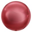 3D SPHERE - METALLIC CABERNET RED Cheap