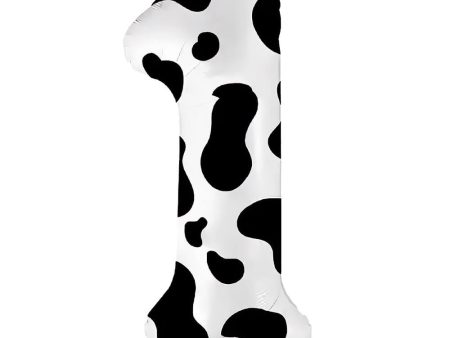 36 inch NUMBER 1 - COW PRINT Discount