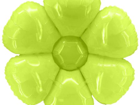 26 inch FLOWER SHAPE - LIME GREEN Hot on Sale