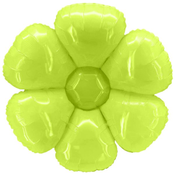 26 inch FLOWER SHAPE - LIME GREEN Hot on Sale