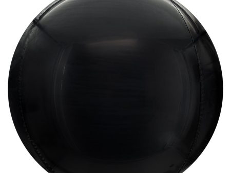 10 inch MIRROR MATTE BALLOON - BLACK Discount