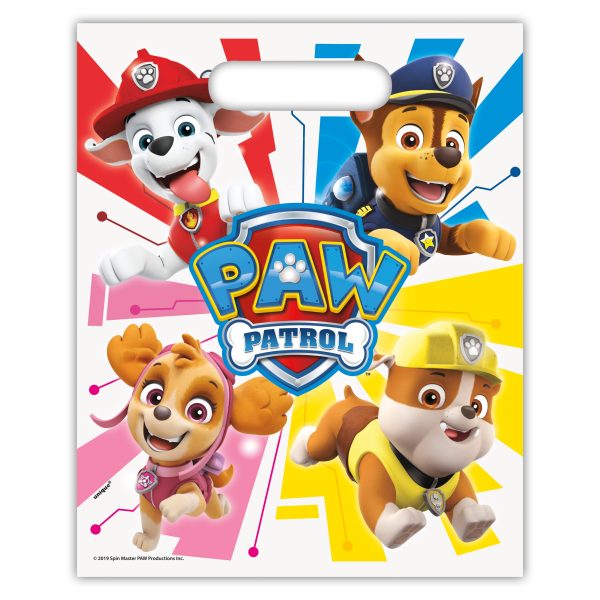 PAW PATROL LOOT BAGS (8 PK) Cheap