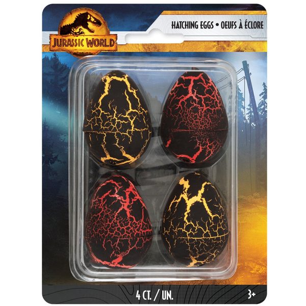 JURASSIC WORLD 3 GROW A DINOSAUR EGG (4 PK) Online now