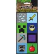 MINECRAFT LENTICULAR STICKERS (16 PK) Supply