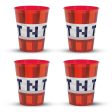 10 oz. MINECRAFT PLASTIC STADIUM CUPS (4PK) Supply