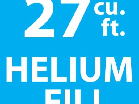 HELIUM FILL - 27 CU. FT. CYLINDER Online Hot Sale