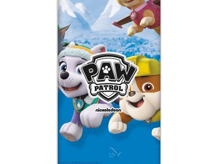 PAW PATROL GIRL PLASTIC TABLECOVER 54 inch X 84 inch For Discount