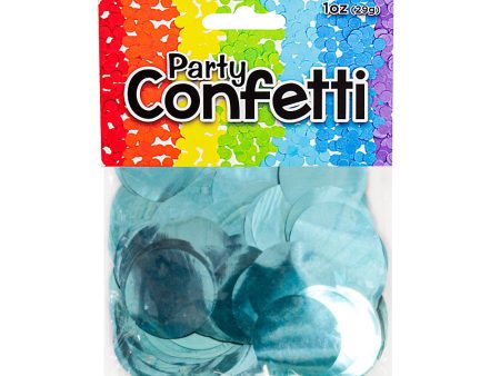 METALLIC CONFETTI - LIGHT BLUE on Sale