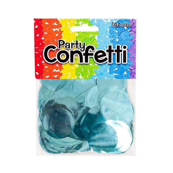 METALLIC CONFETTI - LIGHT BLUE on Sale