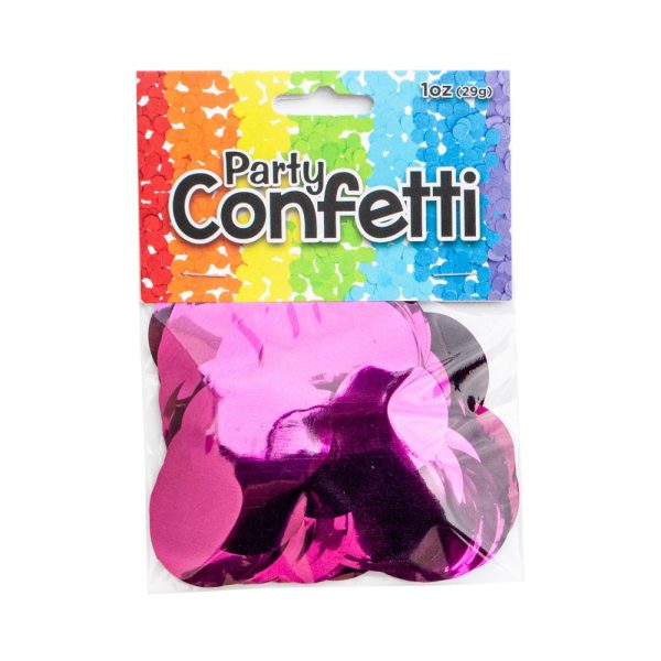 METALLIC CONFETTI - MAGENTA Discount