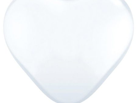 11 inch HEARTS - WHITE For Discount