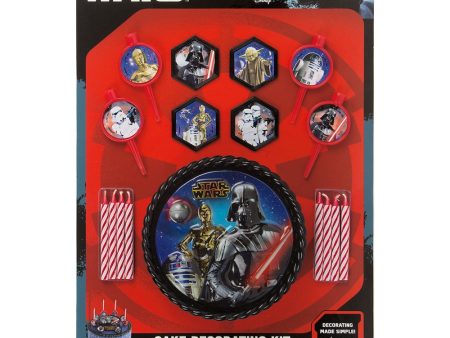 STAR WARS CAKE DECORATING KIT (17 PK) For Cheap