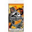 JURASSIC WORLD 3 PLASTIC TABLE COVER 54 inch X 84 inch Online Sale