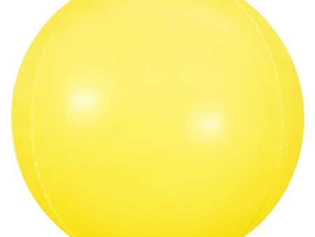 3D SPHERE - BANANA YELLOW For Discount