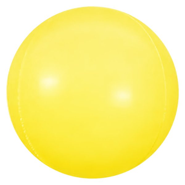 3D SPHERE - BANANA YELLOW For Discount