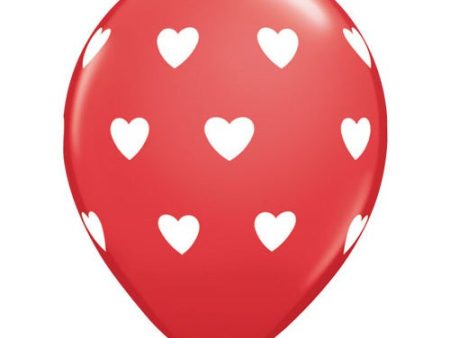 11 inch BIG HEARTS (6 PK) Discount