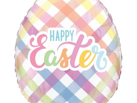 18 inch EASTER EGG PLAID For Discount