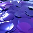 METALLIC CONFETTI - PURPLE on Sale