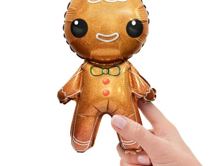 12 inch GINGERBREAD MAN MINI SHAPE (AIR-FILL ONLY) Online now