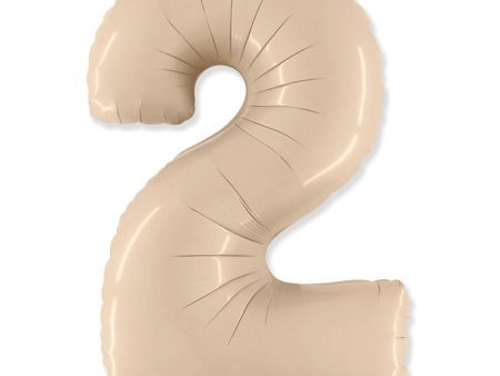 42 inch NUMBER 2 - PARTY BRANDS - SATIN CREAM Supply