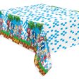 SONIC THE HEDGEHOG RECTANGULAR PLASTIC TABLE COVER 54 inch X 84 inch Online Hot Sale