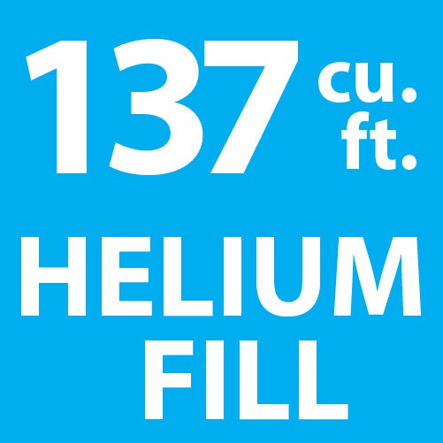 HELIUM FILL - 137 CU. FT. CYLINDER Hot on Sale