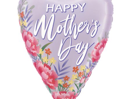 26 inch SATIN FLORAL MOTHER S DAY HEART Online