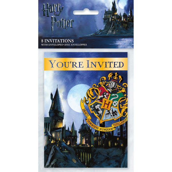 HARRY POTTER INVITATIONS (8 PK) Online