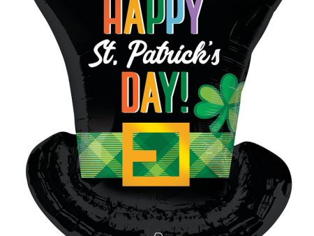 24 inch ST. PATRICK S DAY TOP HAT For Sale