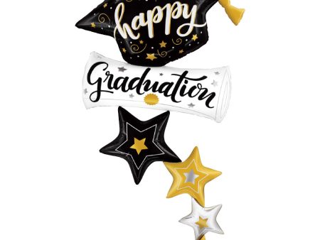 66 inch SPECIAL DELIVERY GRADUATION STARS Discount