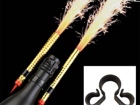 SPARKLER CLIP FOR CHAMPAGNE BOTTLE - DOUBLE Online Hot Sale