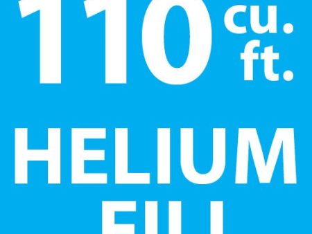 HELIUM FILL - 110 CU. FT. CYLINDER Online Sale