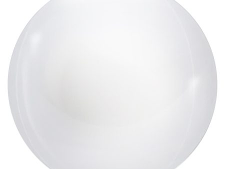 3D SPHERE - METALLIC WHITE Sale