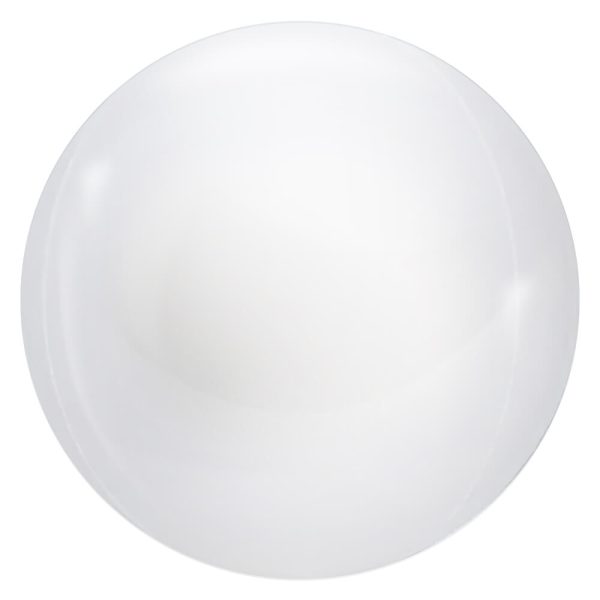 3D SPHERE - METALLIC WHITE Sale