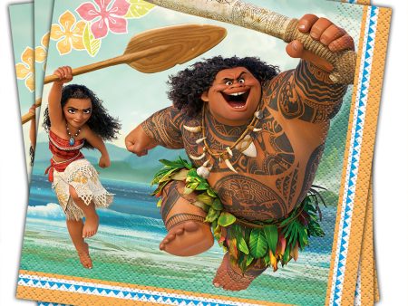 MOANA LUNCHEON NAPKINS (16 PK) Discount