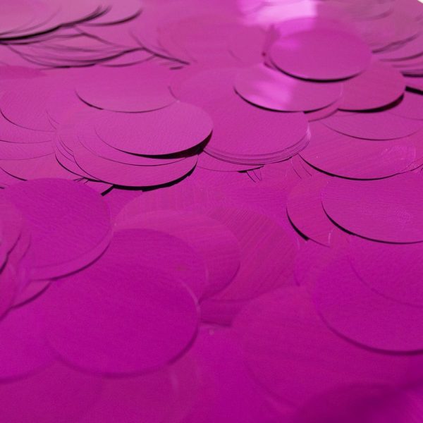 METALLIC CONFETTI - MAGENTA Discount