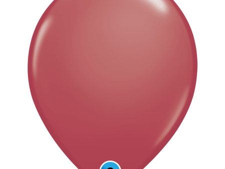 11 inch QUALATEX CRANBERRY For Discount