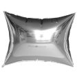 RECTANGULAR PILLOW PANEL - SILVER Fashion