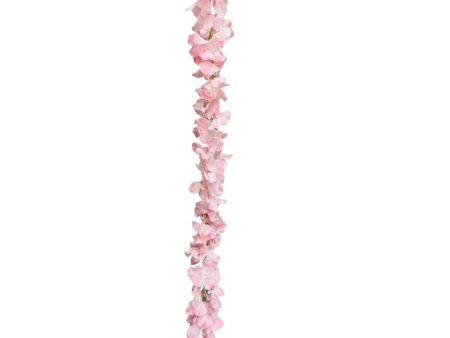 103 inch HYDRANGEA GARLAND - CREAM PINK For Sale