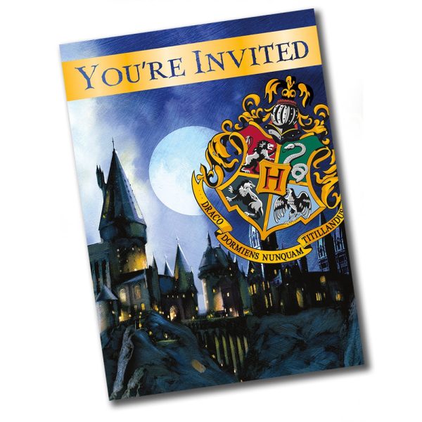 HARRY POTTER INVITATIONS (8 PK) Online