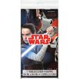 STAR WARS VIII PLASTIC TABLECOVER 54 inch x 84 inch Online