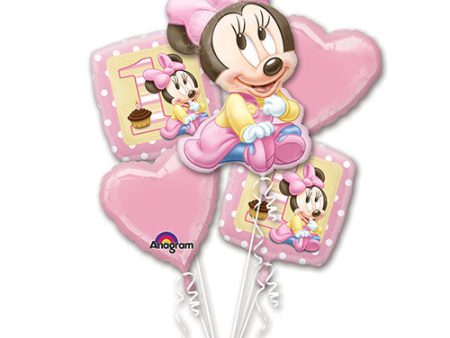 MINNIE 1ST BIRTHDAY GIRL BOUQUET Fashion